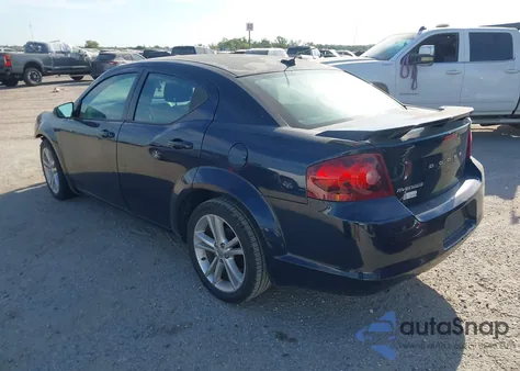 2012 Dodge Avenger Se V6 from USA, damaged, VIN 1C3CDZAG0CN312185